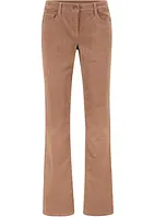 Pantalon stretch en velours côtelé, Bootcut, bonprix