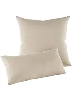 Lot de 2 housses de coussin en jersey, bonprix