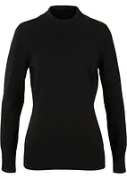 Pull basique à col montant, bonprix