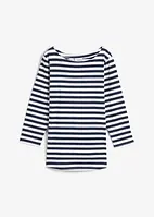 T-shirt 3/4 à encolure bateau, bonprix