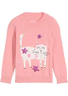 Pull en maille fille, bonprix