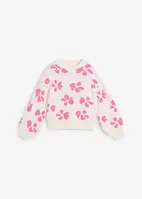 Pull en maille fille, bonprix