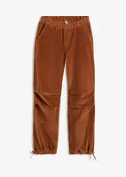 Pantalon parachute en velours côtelé, bonprix