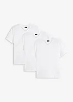 Lot de 3 T-shirts col V, bonprix