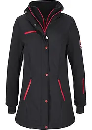 Veste longue softshell extensible, bonprix