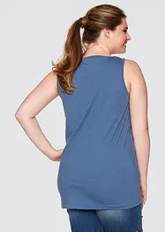 Top coton à dentelle, bonprix