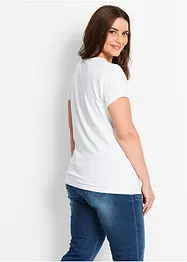 T-shirt extensible à manches courtes, bonprix