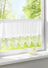 Brise-bise avec bordure en crochet, bonprix