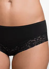 Lot de 4 culottes à dentelle, bonprix