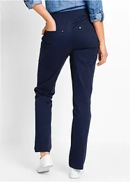 Pantalon à enfiler avec taille confortable, Straight, bonprix