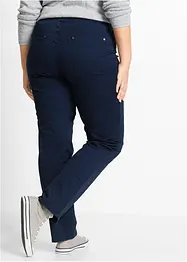 Pantalon à enfiler avec taille confortable, Straight, bonprix