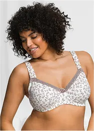 Soutiens-gorge à armatures et imprimé féminin, bonprix