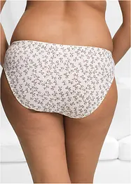 Lot de 3 slips à imprimé féminin, bonprix