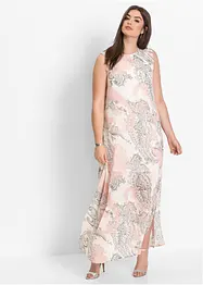 Robe longue en crêpe, bonprix
