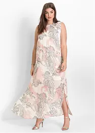 Robe longue estivale en chiffon, bonprix