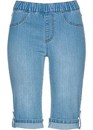 Bermuda en jean avec tour de taille élastiqué, bpc selection