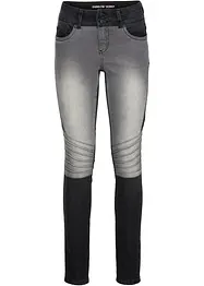 Jean Skinny bicolore style biker, bonprix