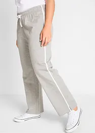lot de 2 pantalons en molleton 100% coton, bonprix