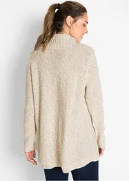 Pull long esprit poncho, manches longues, bonprix