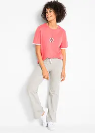 Lot de 2 pantalons en jersey extensible, bonprix