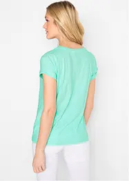 T-shirt boxy manches courtes, bonprix