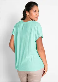 T-shirt boxy manches courtes, bonprix