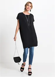 T-shirt long 100% coton, bonprix