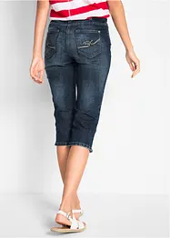 Jean stretch droit taille normale, longueur 3/4, bonprix