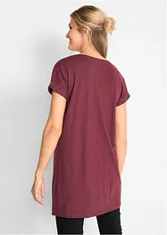 T-shirt long et boxy à manches courtes, bonprix