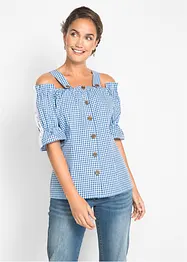 Blouse bavaroise à manches 1/2, bonprix