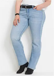 Jean bootcut taille mi-haute, extensible et confortable, bonprix