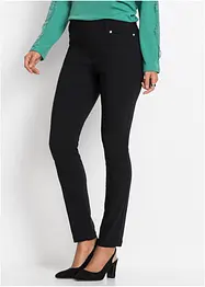 Pantalon extensible en bengaline, taille courte, bonprix