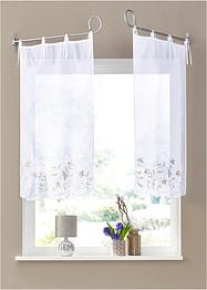 Vitrage avec broderie florale (1 pce.), bpc living bonprix collection