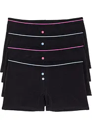 Lot de 4 boxers femme, bonprix