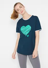 Lot de 2 T-shirts longs, bonprix