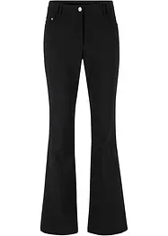 Pantalon flare en bengaline stretch avec taille ajustable, bonprix