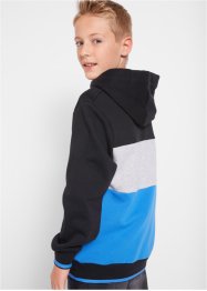 Sweat-shirt garçon à capuche style color block, bpc bonprix collection