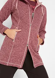 Veste longue polaire, bonprix