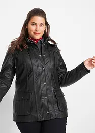 Veste enduite à capuche, bonprix