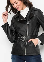 Veste avec col en synthétique, bonprix