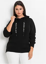 Pull en maille à capuche, bonprix