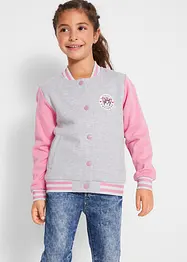 Gilet sweat style Teddy fille, bonprix