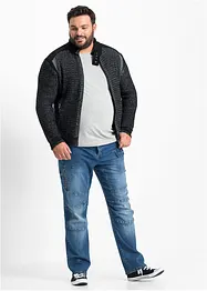 Gilet en maille texturée, bonprix