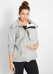 Veste sweat-shirt de grossesse et de portage, bonprix