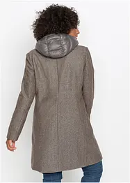 Manteau court d'hiver, style 2 en 1, bonprix