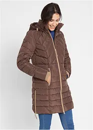 Veste longue matelassée, rembourrée, bonprix