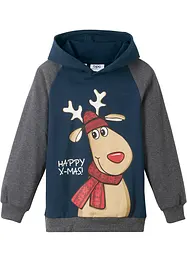 Sweat-shirt garçon à capuche, bonprix