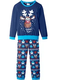 Pyjama garçon (Ens. 2 pces.) imprimé hiver, bonprix