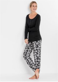 Pyjama de grossesse/d'allaitement en coton, bpc bonprix collection - Nice Size