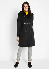 Manteau duffle-coat en laine mélangée, bonprix